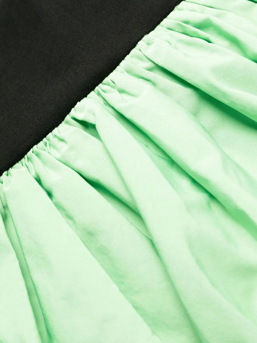 Ganni Two Tone Puffball Minidress