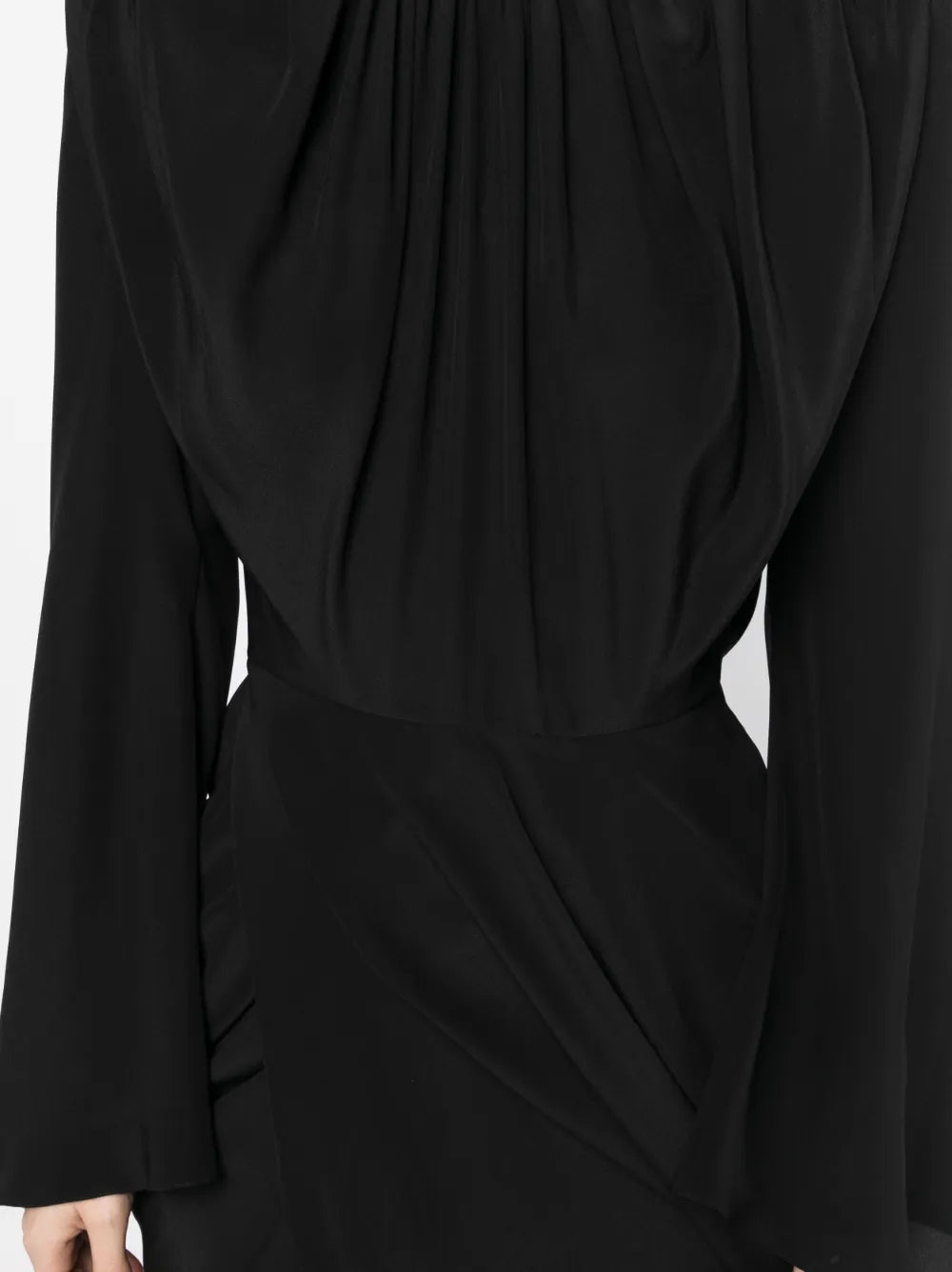 Materiel Wraparound Silk Dress
