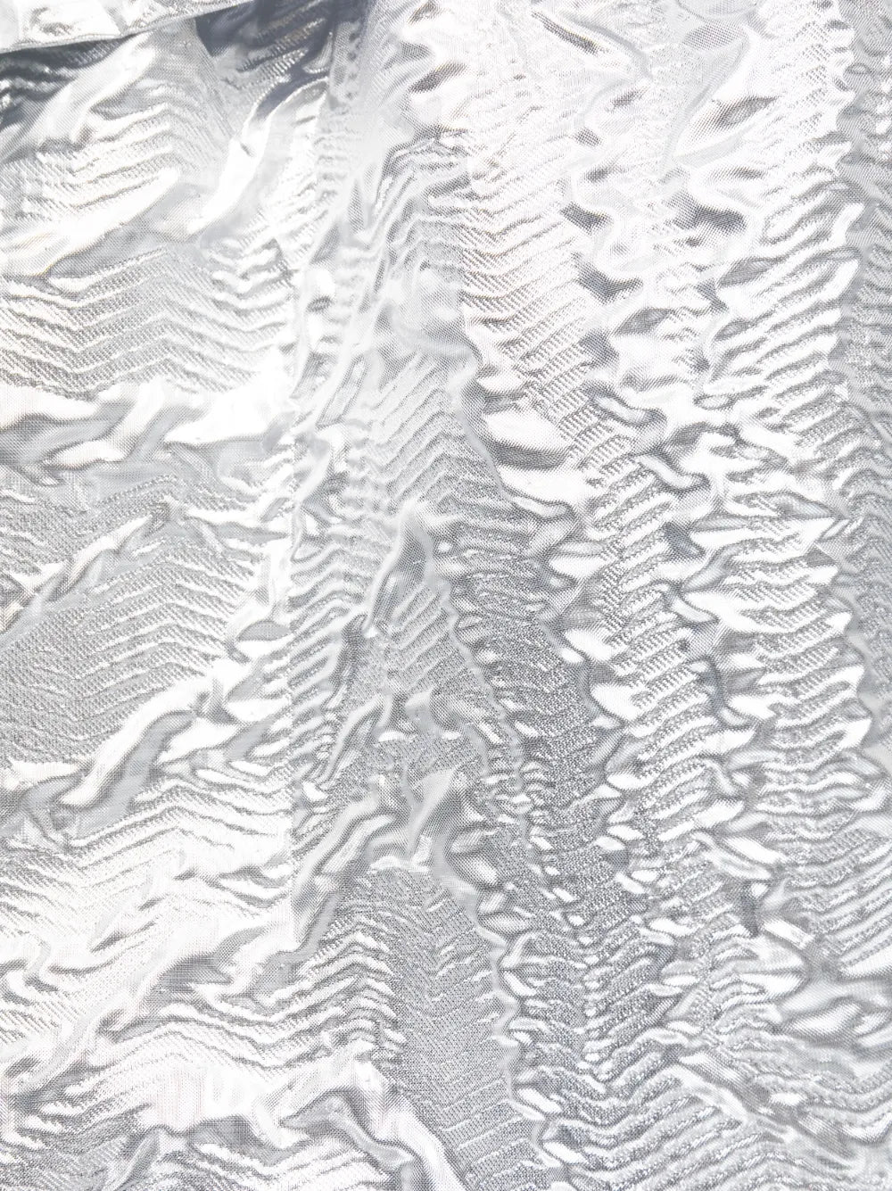 Ganni Jacquard Metallic Dress