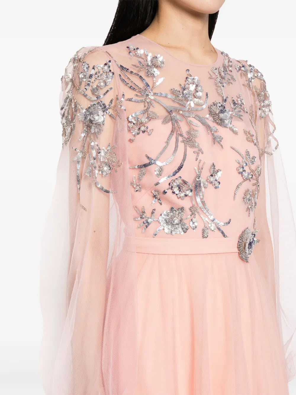 Sachin Babi Freyja Sequin Embellished Gown
