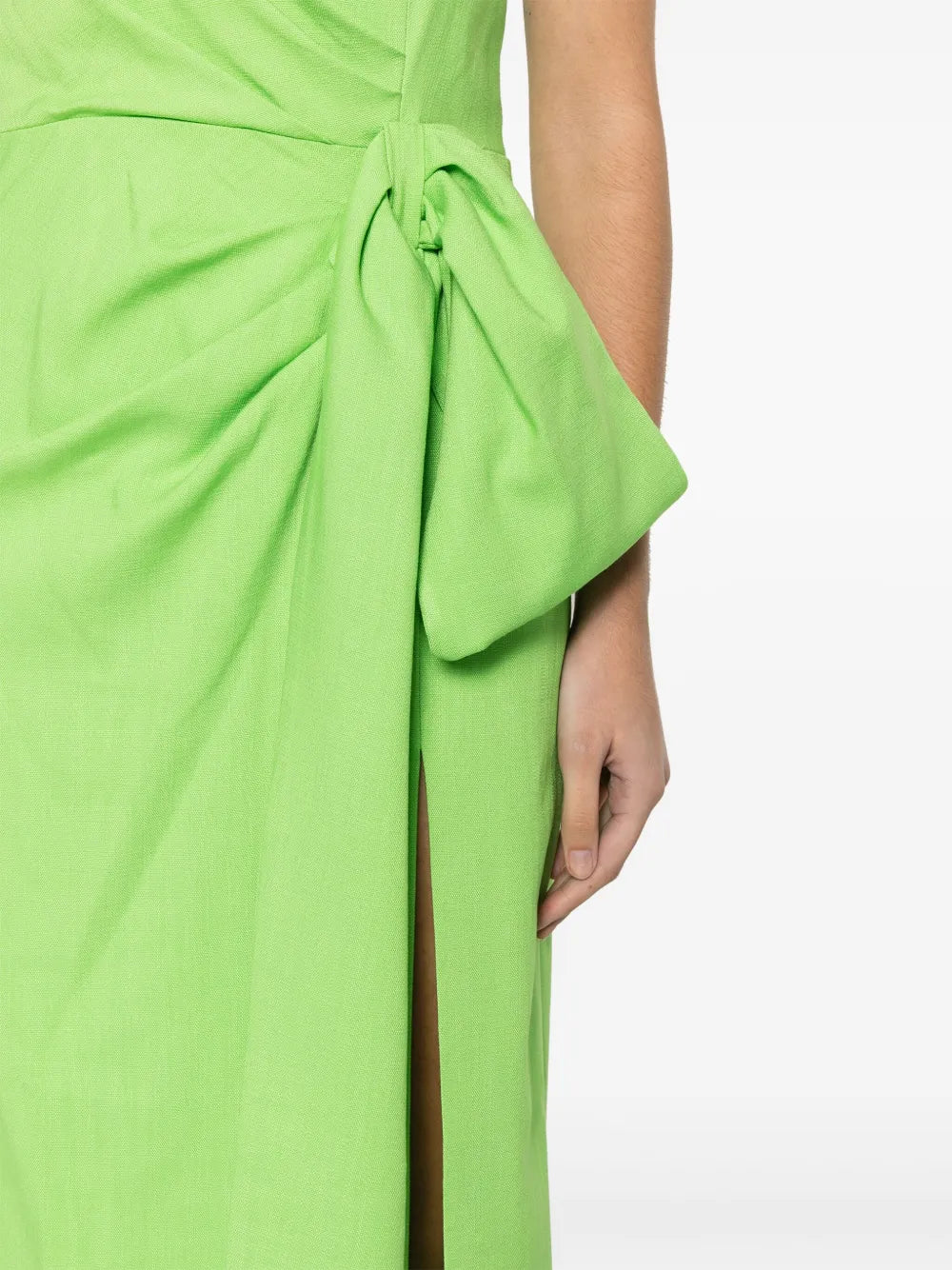 Msgm Gathered Detail Maxi Dress