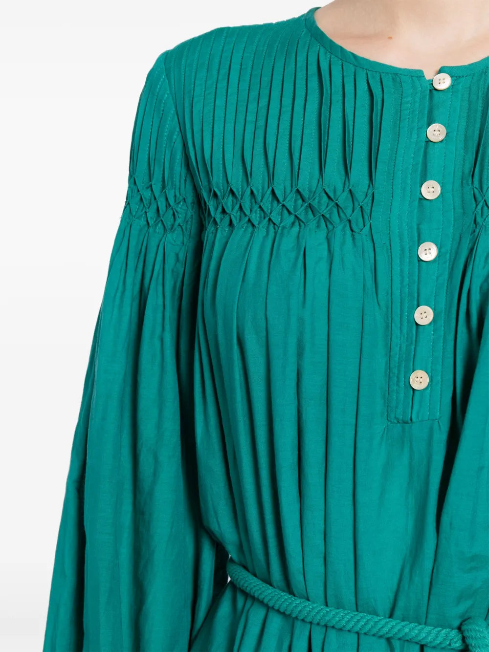 Marant Etoile Adeliani Belted Short Dress