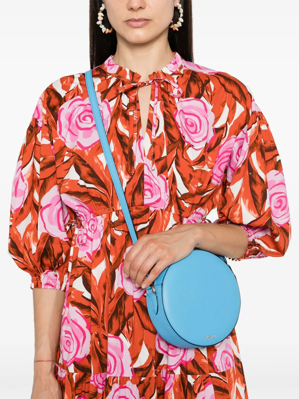Dvf Diane Von Furstenberg Artie Palm Floral Print Dress