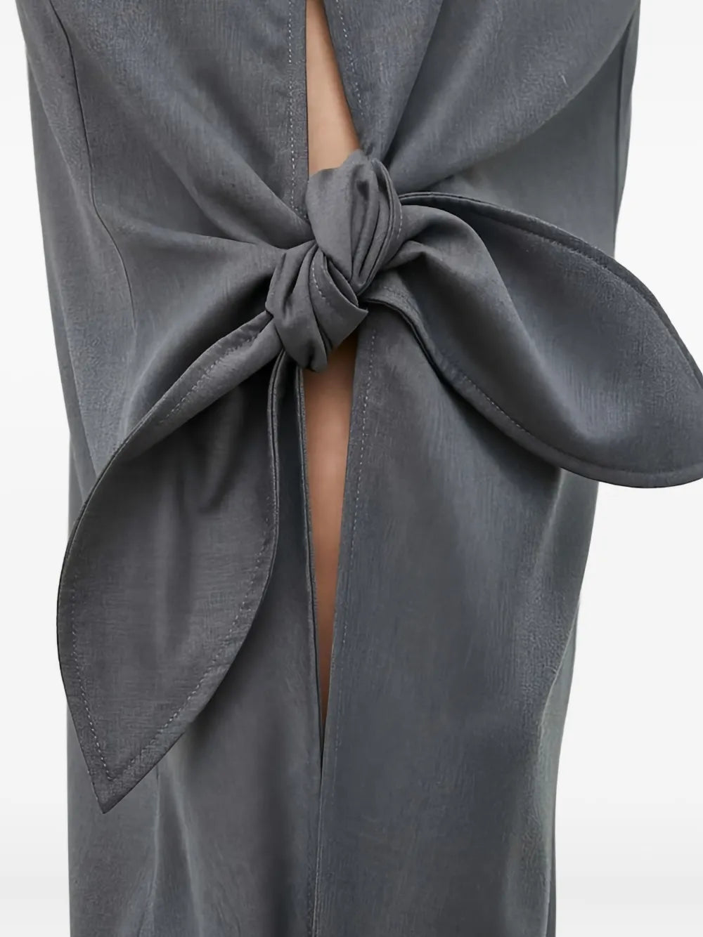 Remain Side Tie Midi Dress