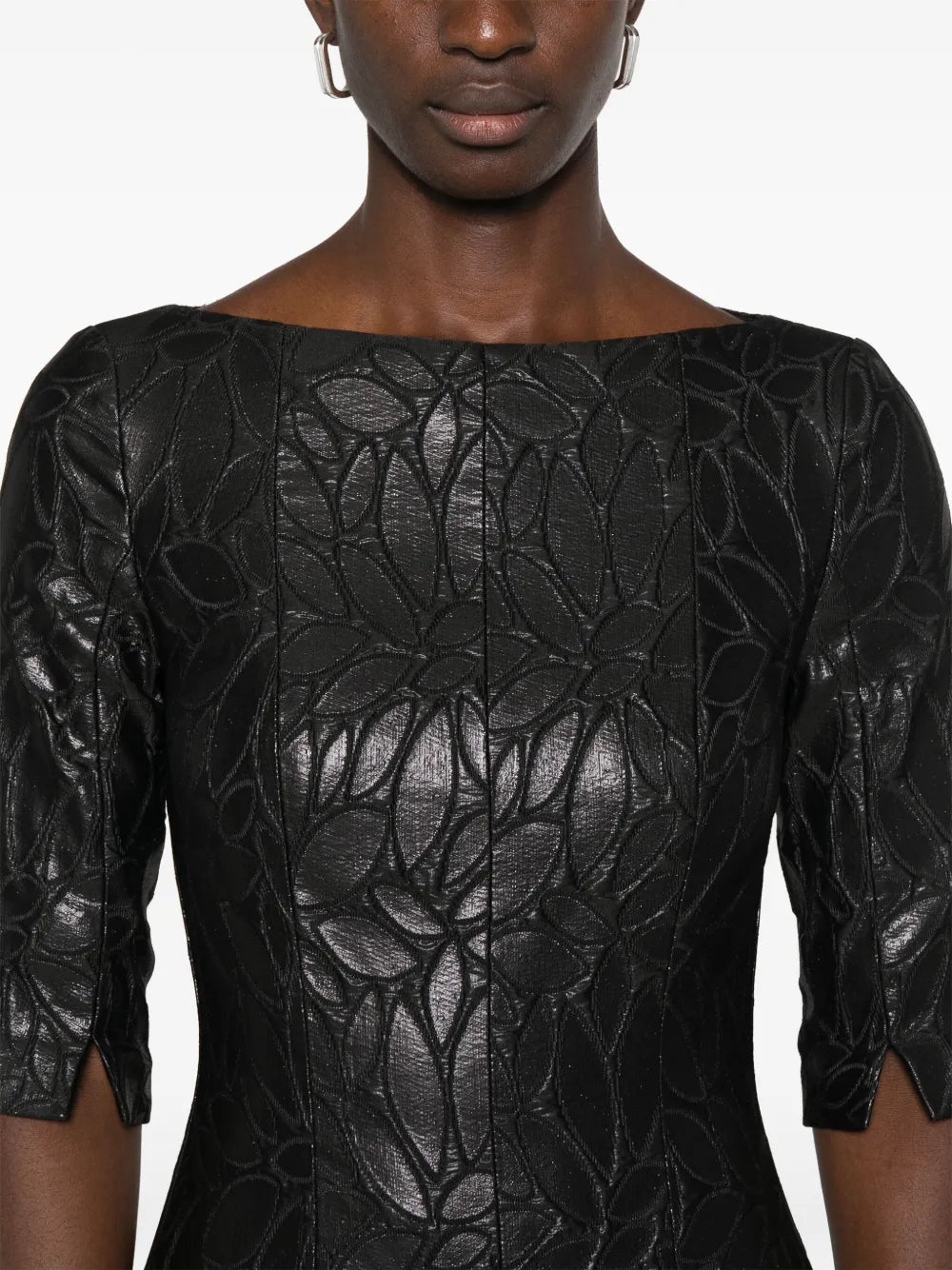 Talbot Runhof Bogna5 Midi Dress