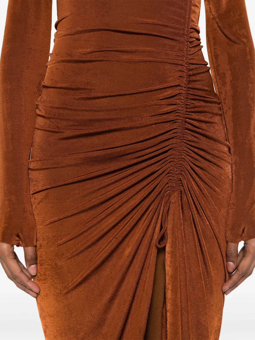 Atu Body Couture Off Shoulder Maxi Dress
