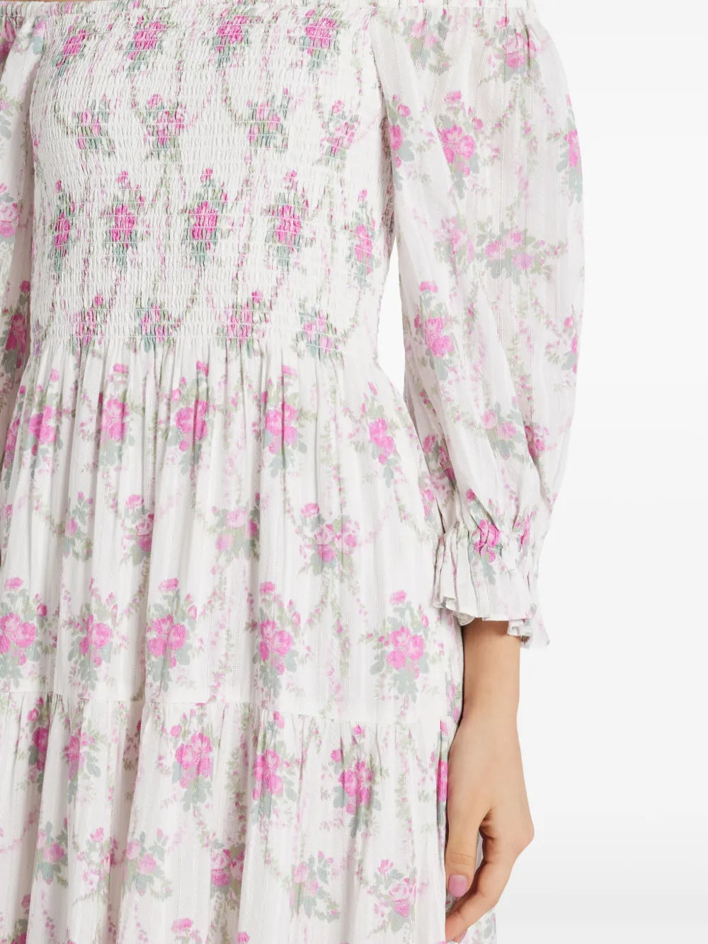 Loveshackfancy Rigby Midi Dress