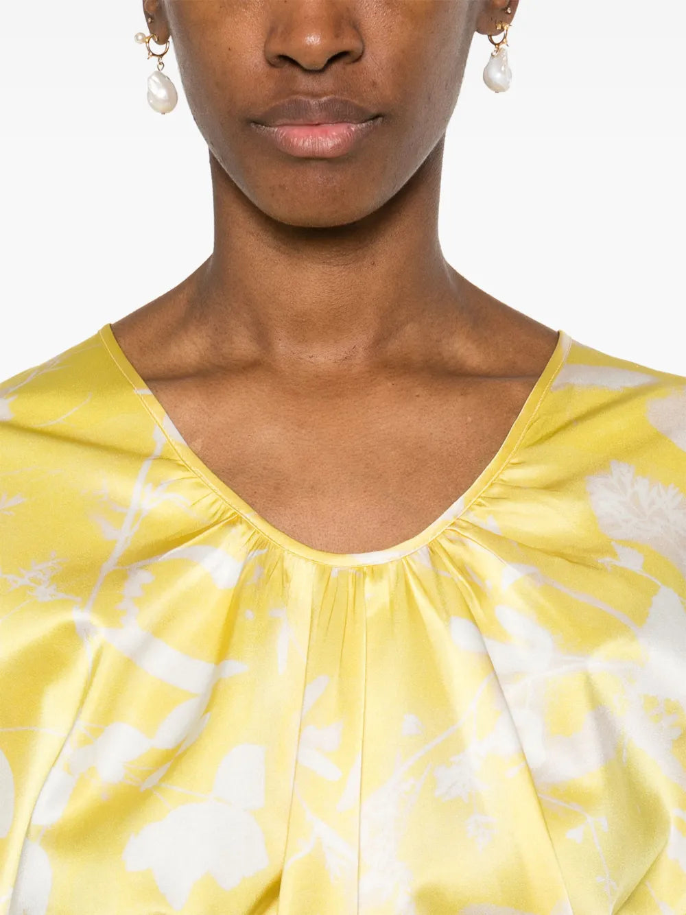 Fabiana Filippi Tilia Print Midi Dress