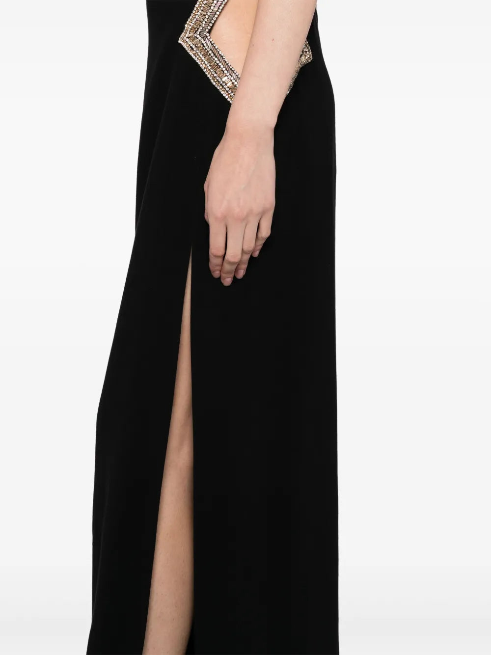 Elie Saab Crystal Embellished Dress