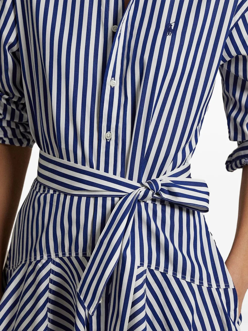 Polo Ralph Lauren Striped Panelled Mini Dress