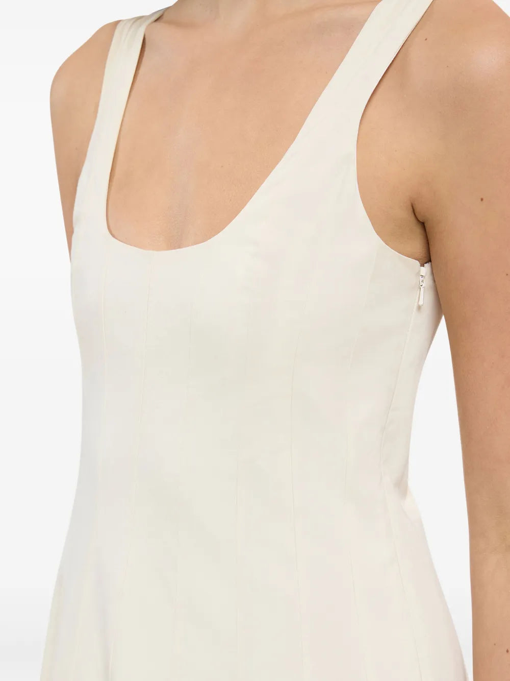 Another Tomorrow Tank Flared Dress