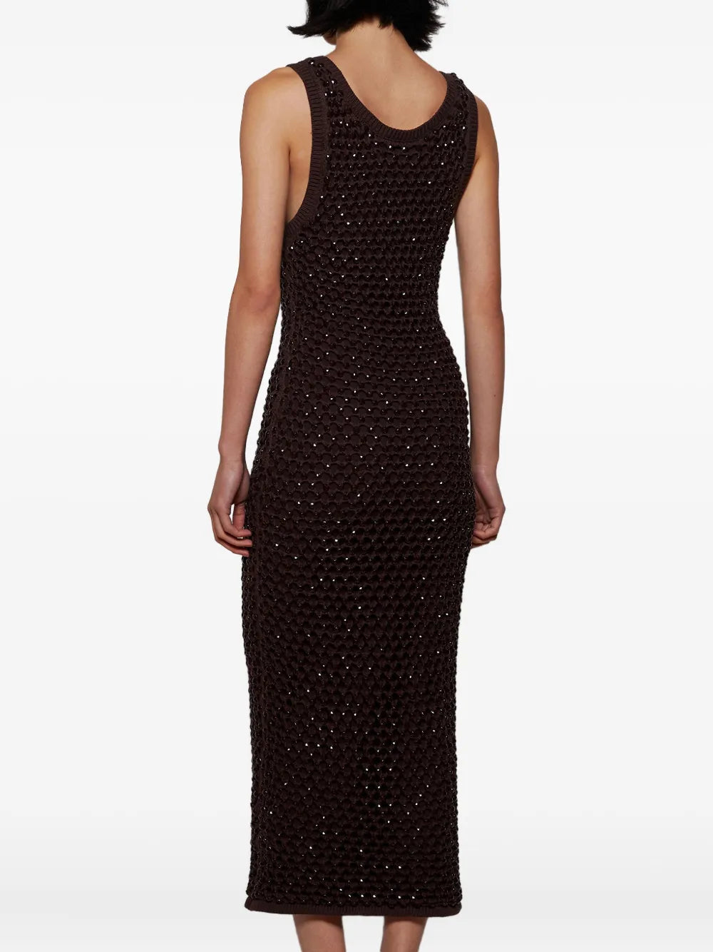 Diotima Emin Embellished Midi Dress