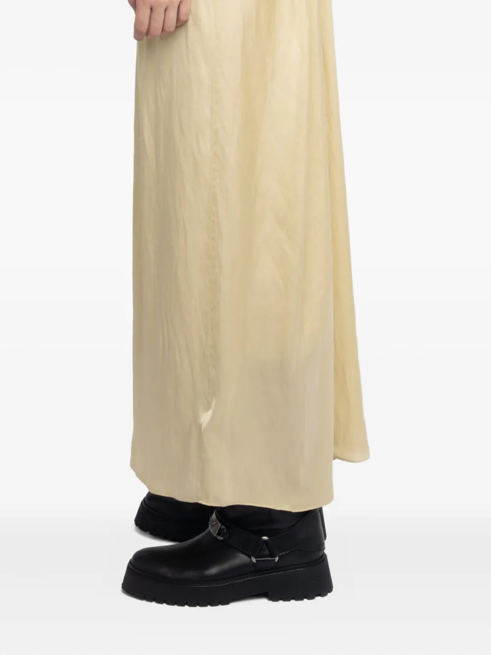 Zadigvoltaire Ristym Spaghetti Strap Gathered Maxi Dress
