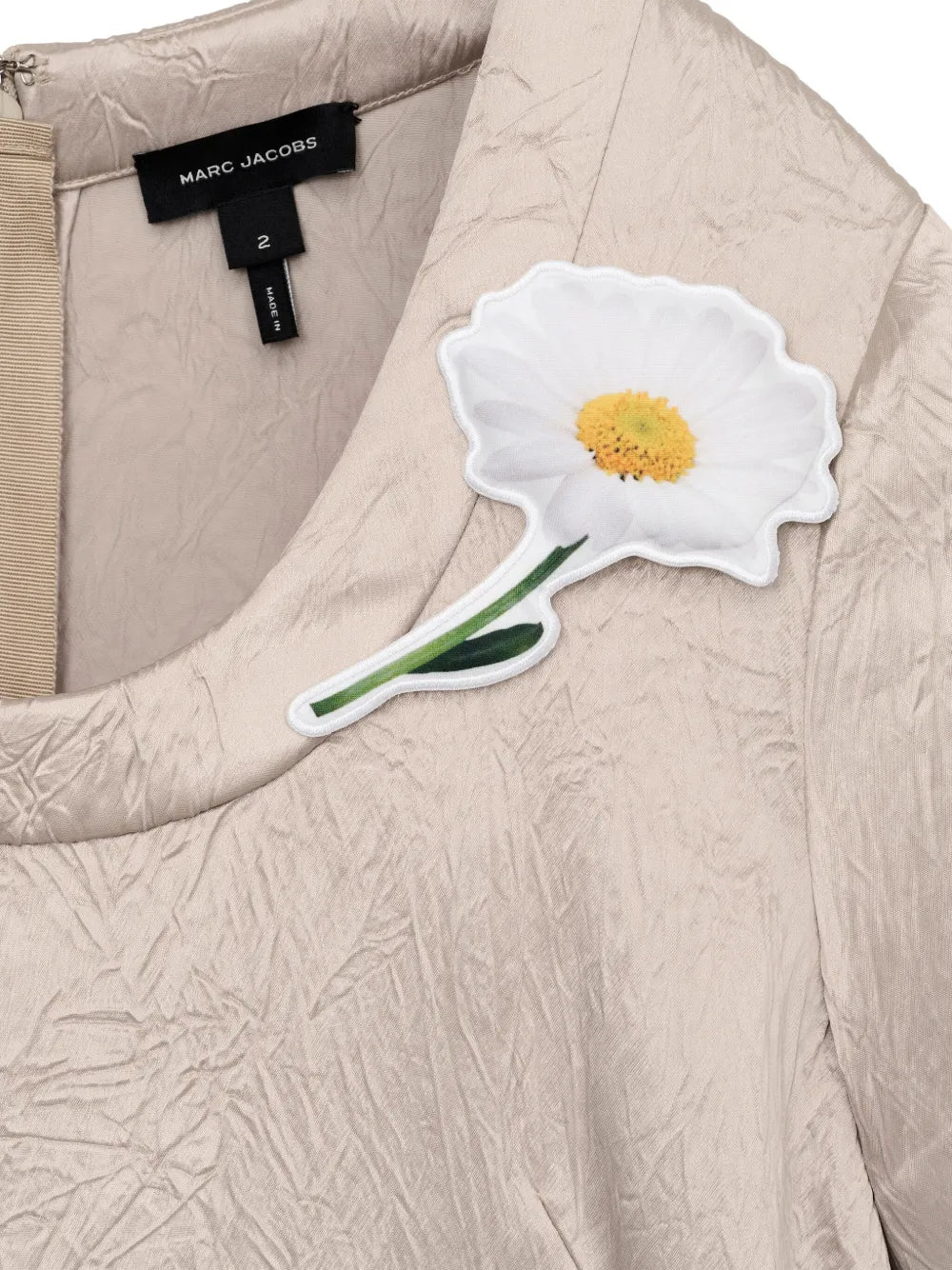 Marc Jacobs Flower Embellished Dress