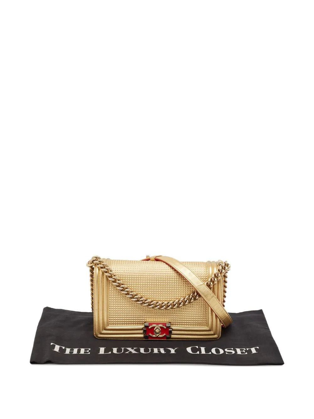 Chanel Pre Owned Boy Chanel Shoulder Bag