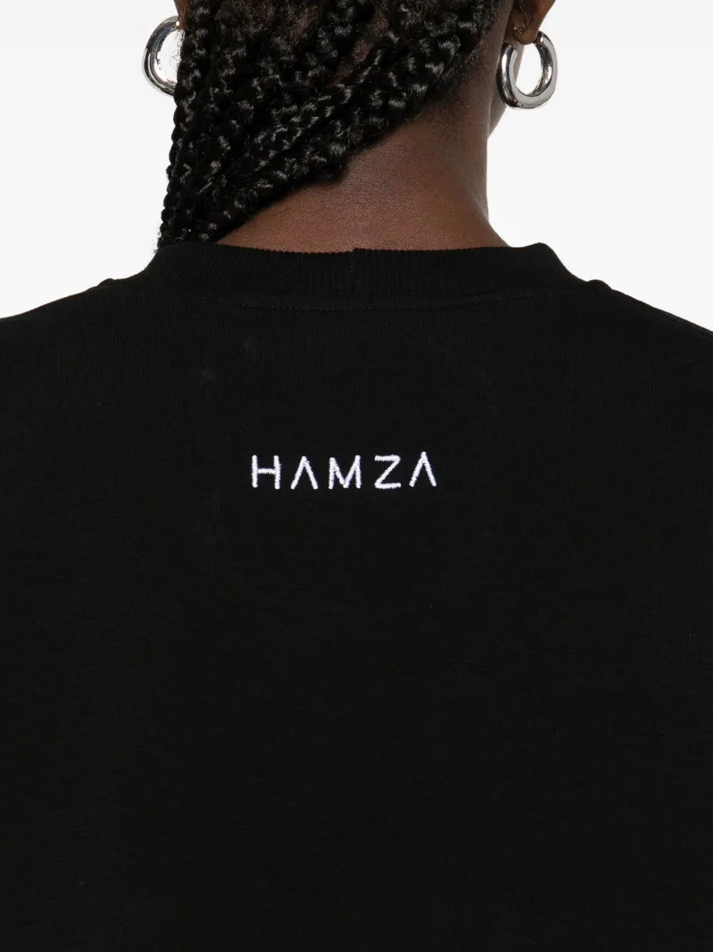Hamza Madona Printed T Shirt Mini Dress