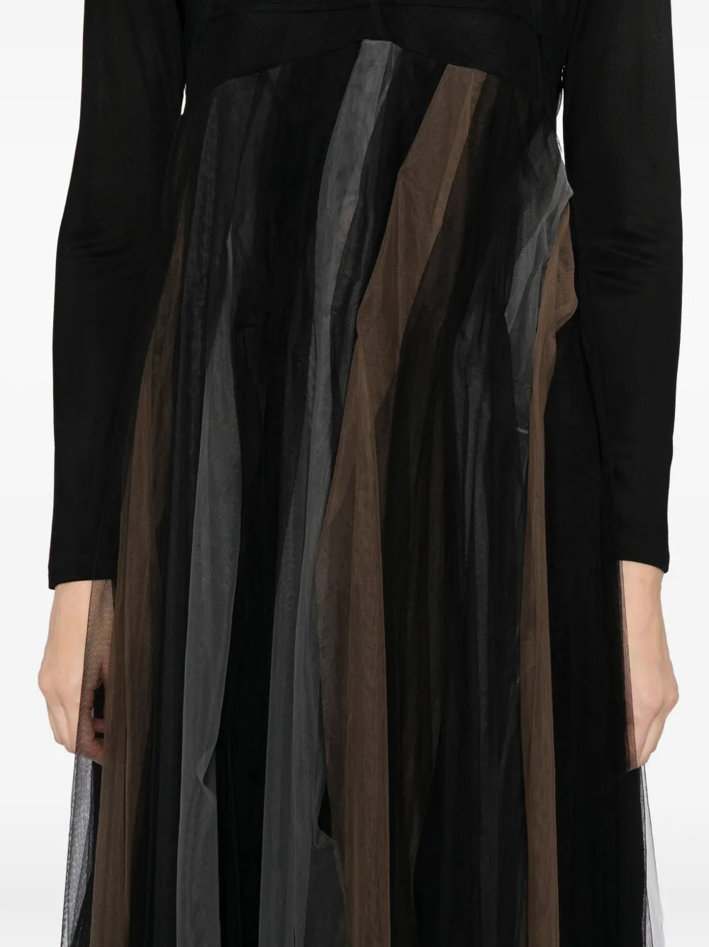 Quetsche Layered Long Sleeved Dress