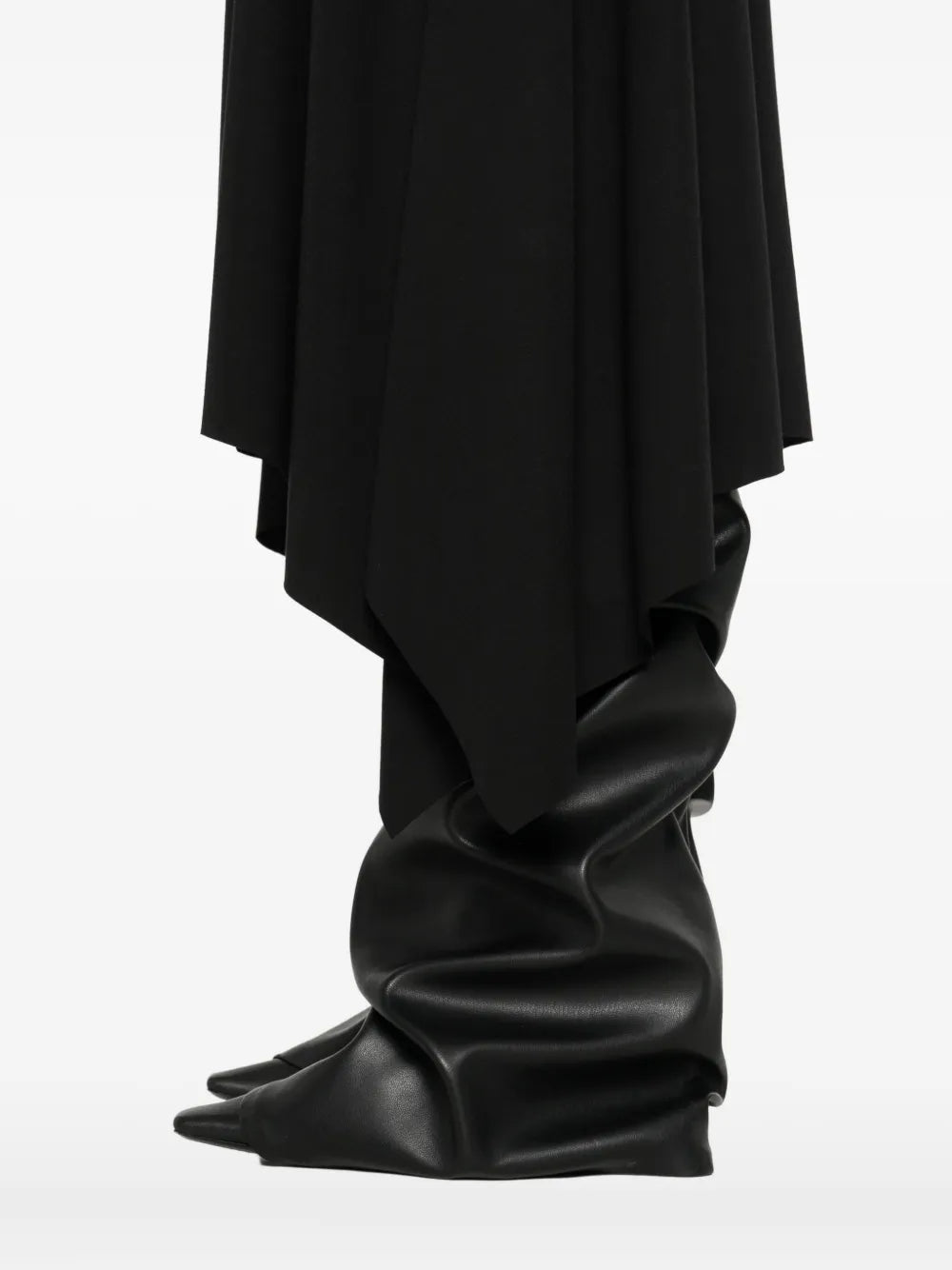 Hamza Asymmetric Sleeveless Dress