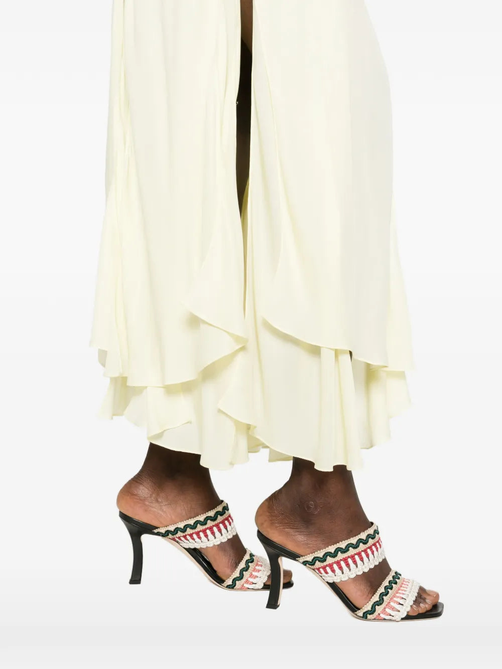Brandon Maxwell Sleeveless Midi Dress