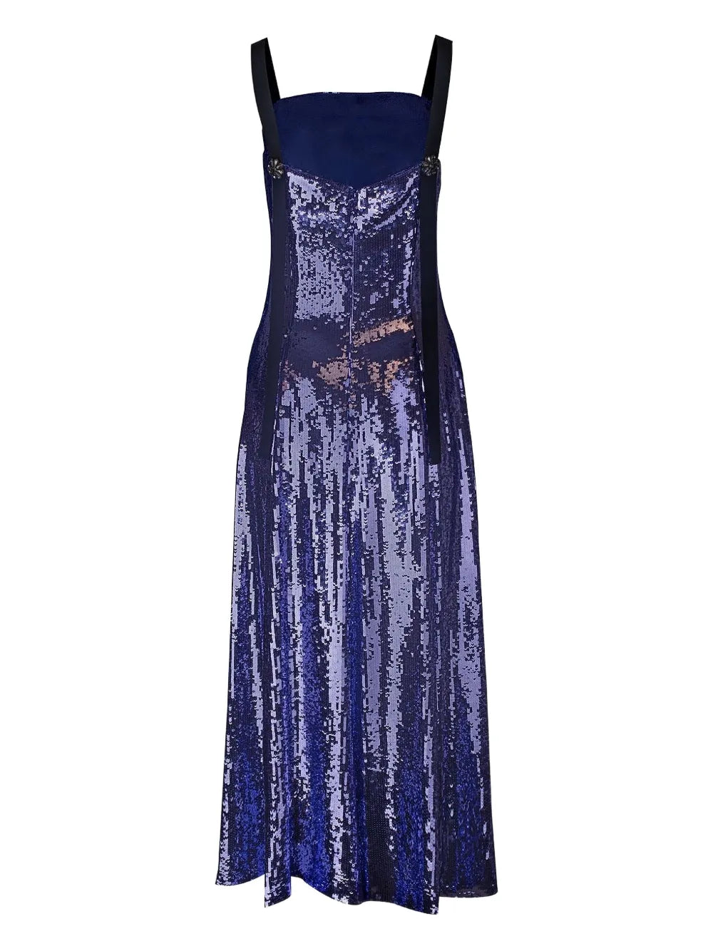 Adam Lippes Giovanna Sequin Embellished Midi Dress