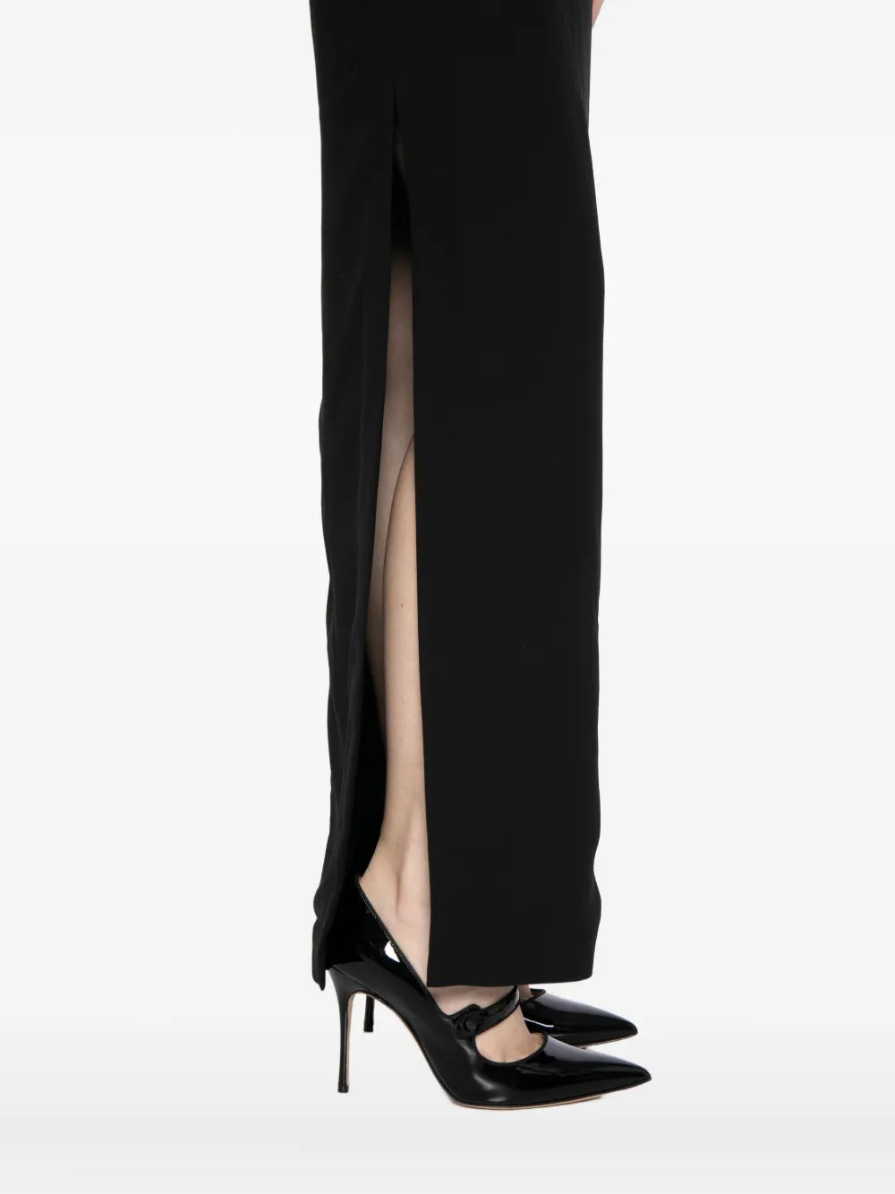 Saiid Kobeisy Crepe Midi Dress