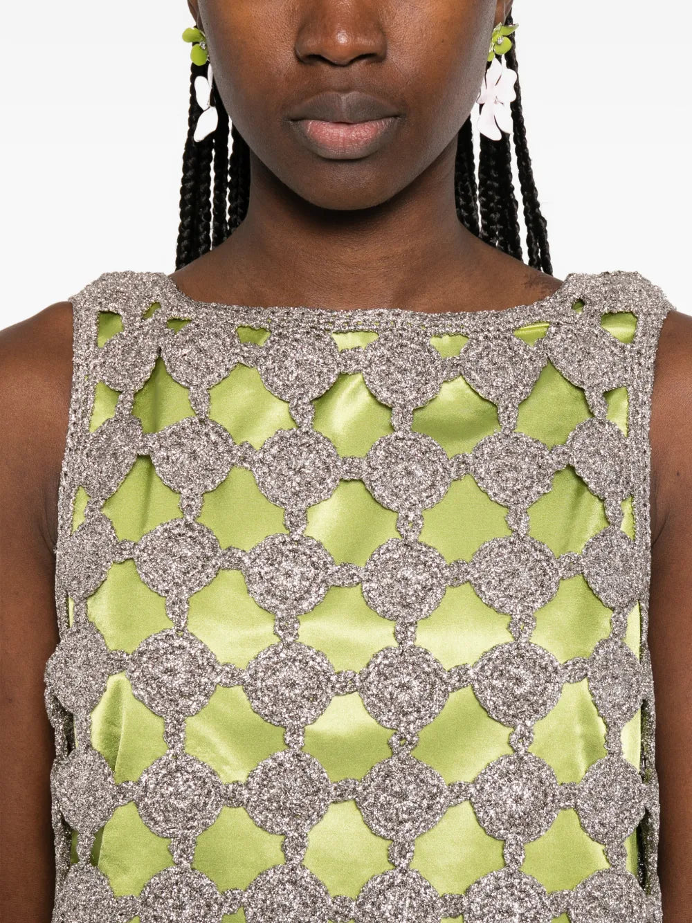 Simon Miller Sina Crochet Mini Dress