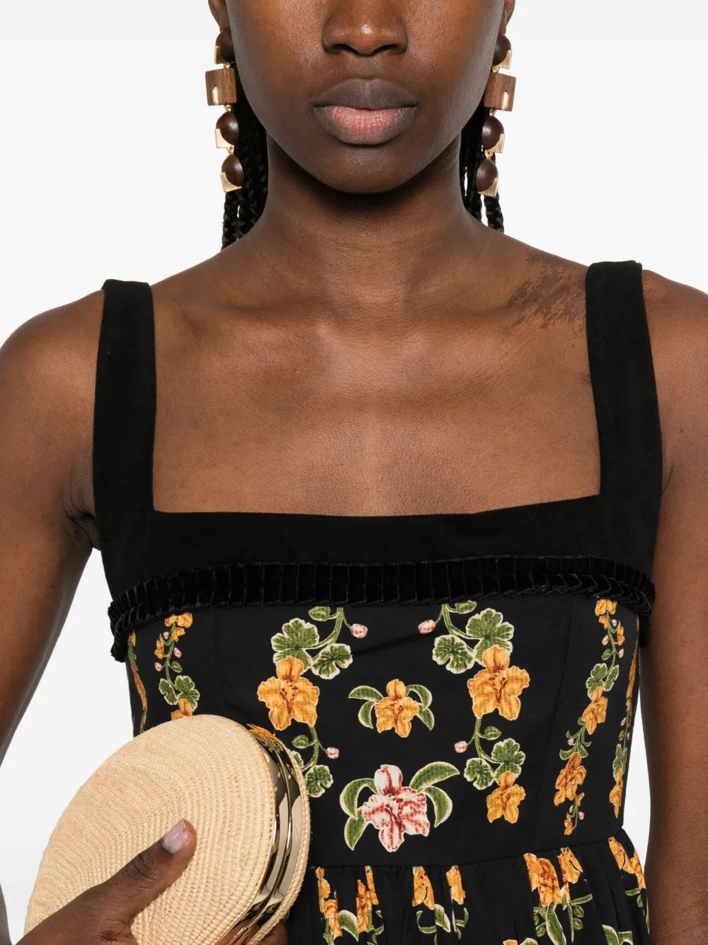 Agua By Agua Bendita Barbara Floral Mini Dress