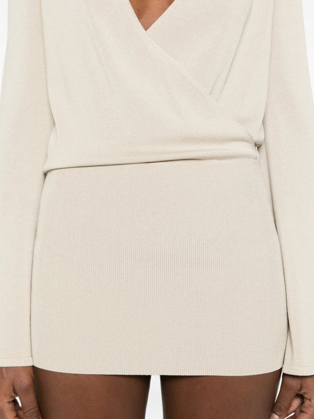 Aya Muse V Neck Flared Dress