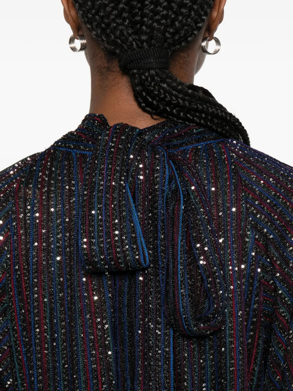 Missoni Striped Sequin Embellished Dress