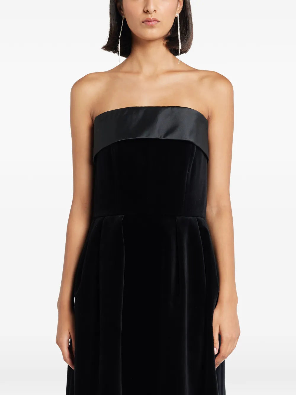 Dice Kayek Strapless Bow Dress