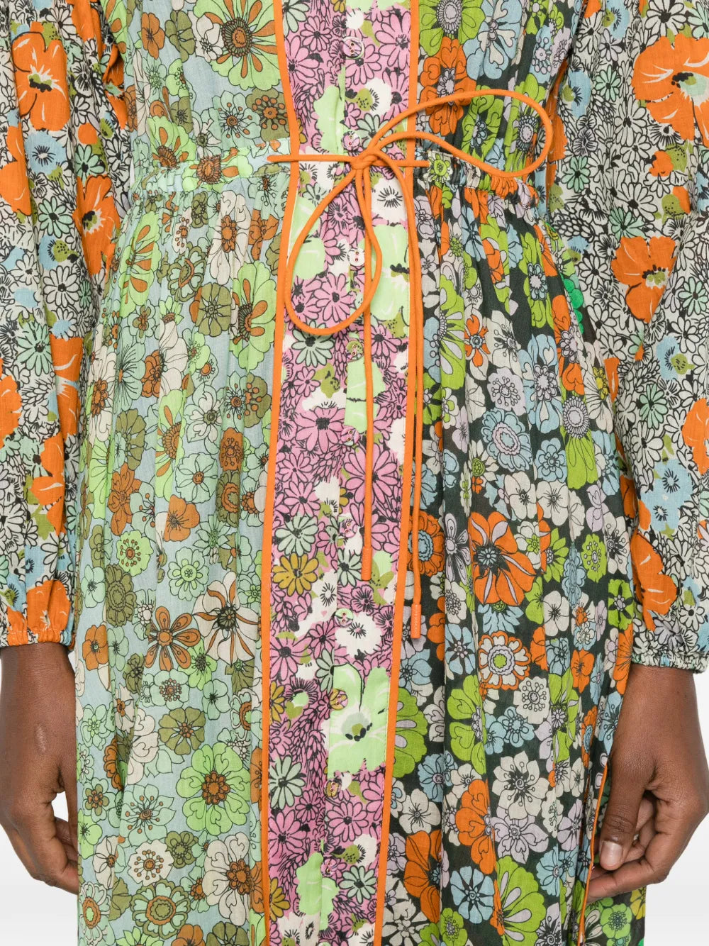 Alemais Floral Print Belted Dress
