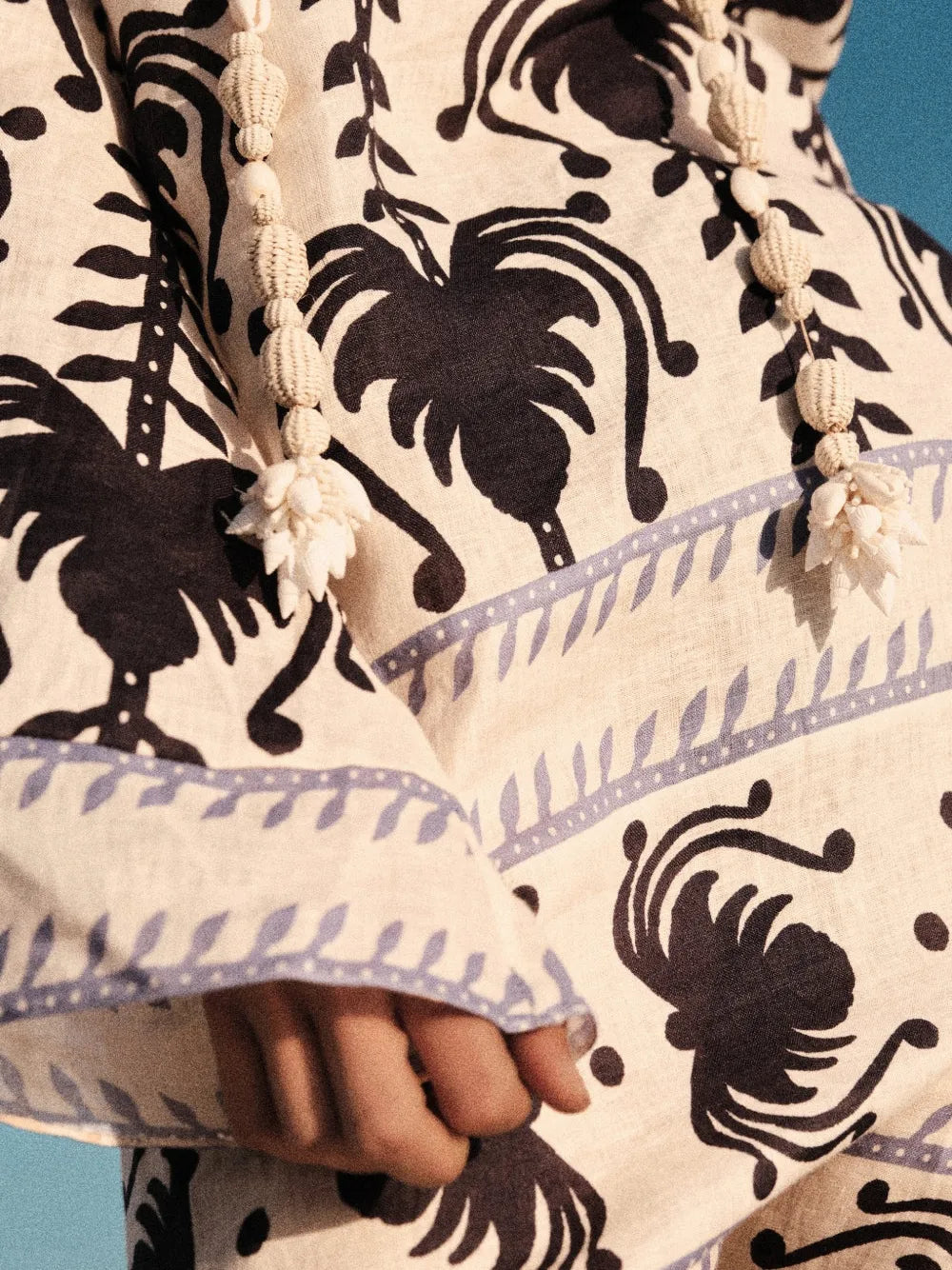 Johanna Ortiz Wild Savannah Printed Midi Dress