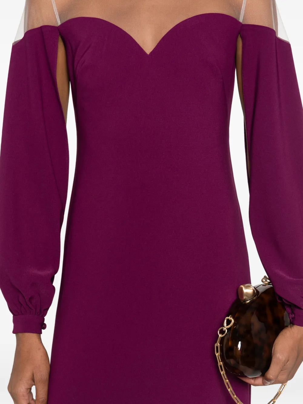 Cristallini Rafaela Long Sleeves Maxi Dress