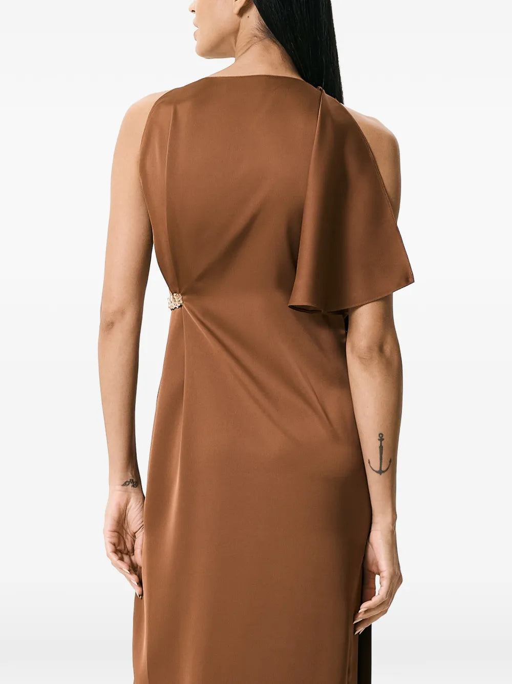 Vpm Atelier Etta Draped Maxi Dress
