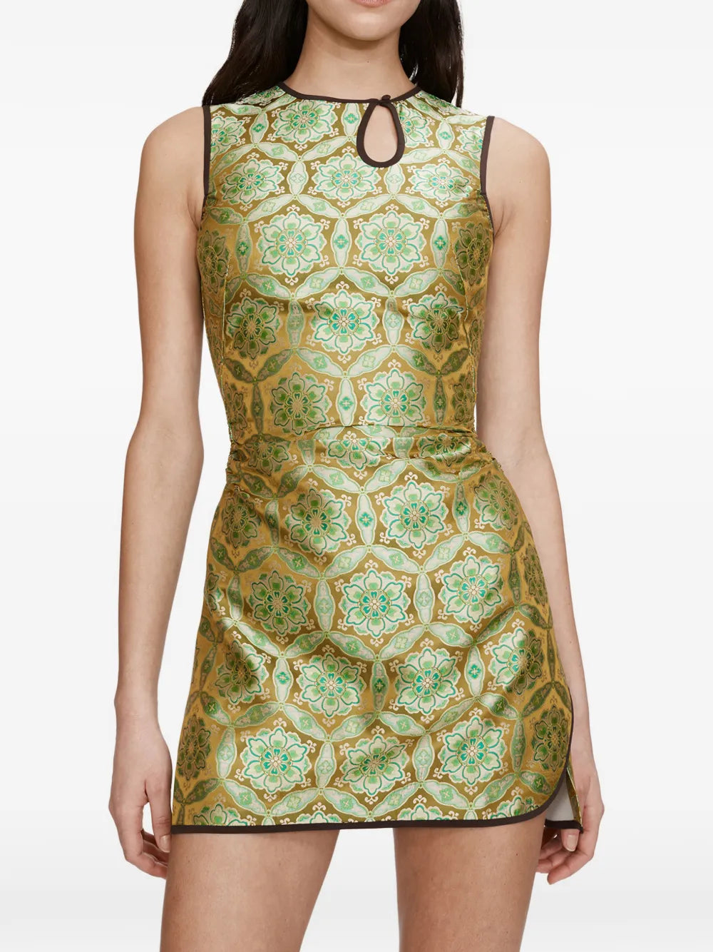 Christopher Esber Loophole Printed Tank Dress