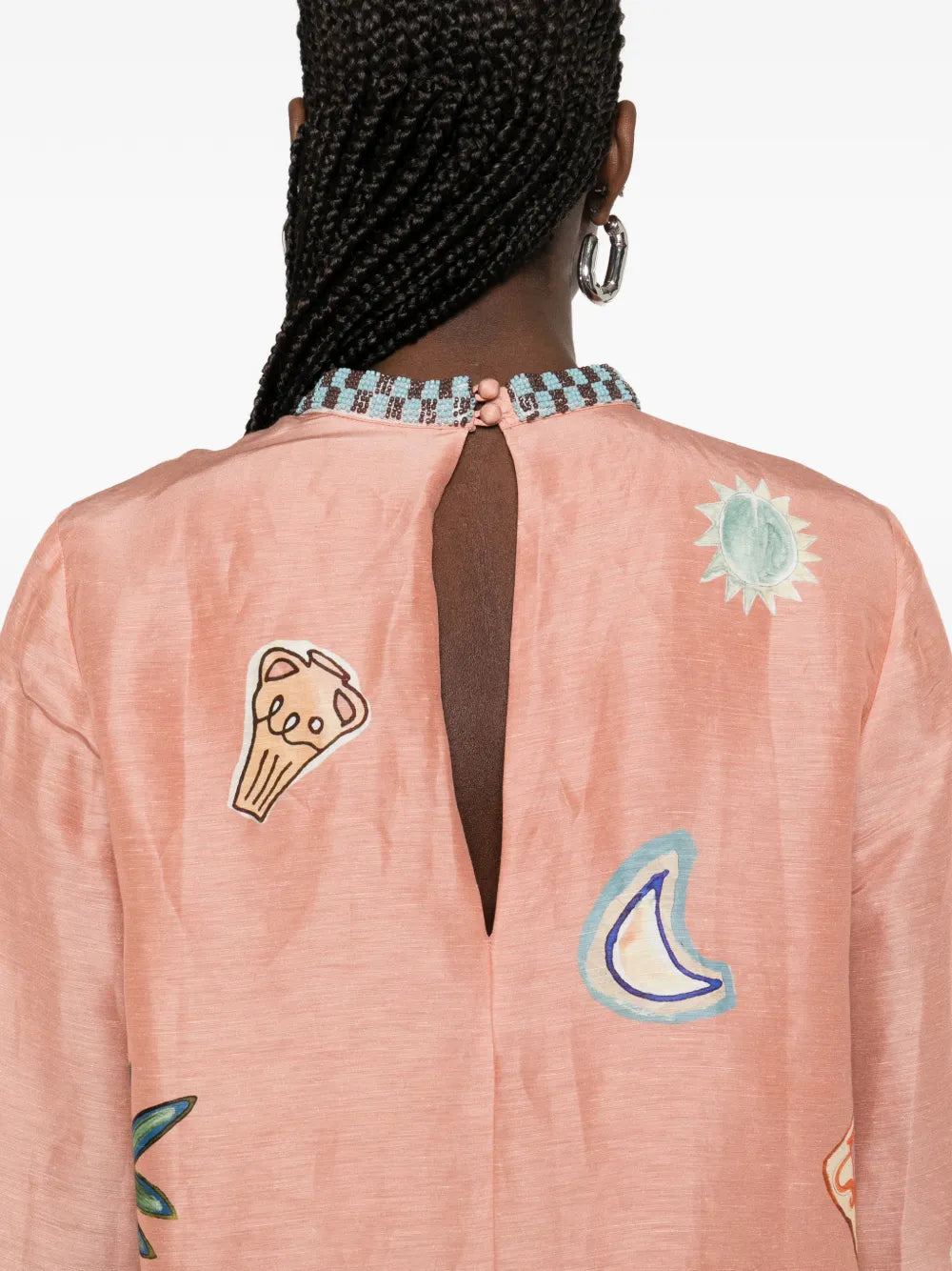 Alemais X Lrnce Laurence Beaded Embroidered Mini Dress