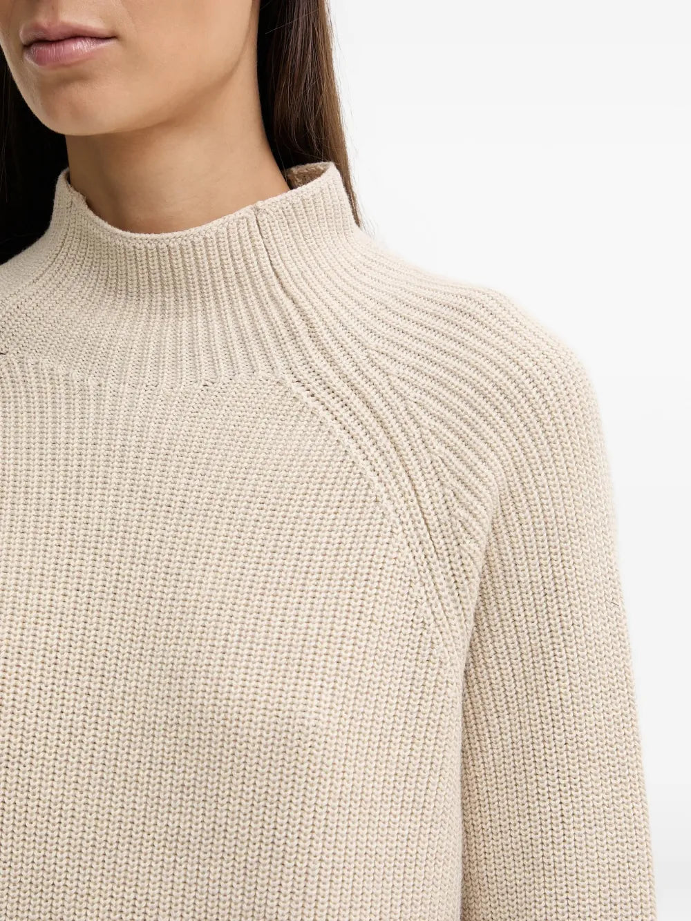 Marc Opolo High Neck Ribbed Dress