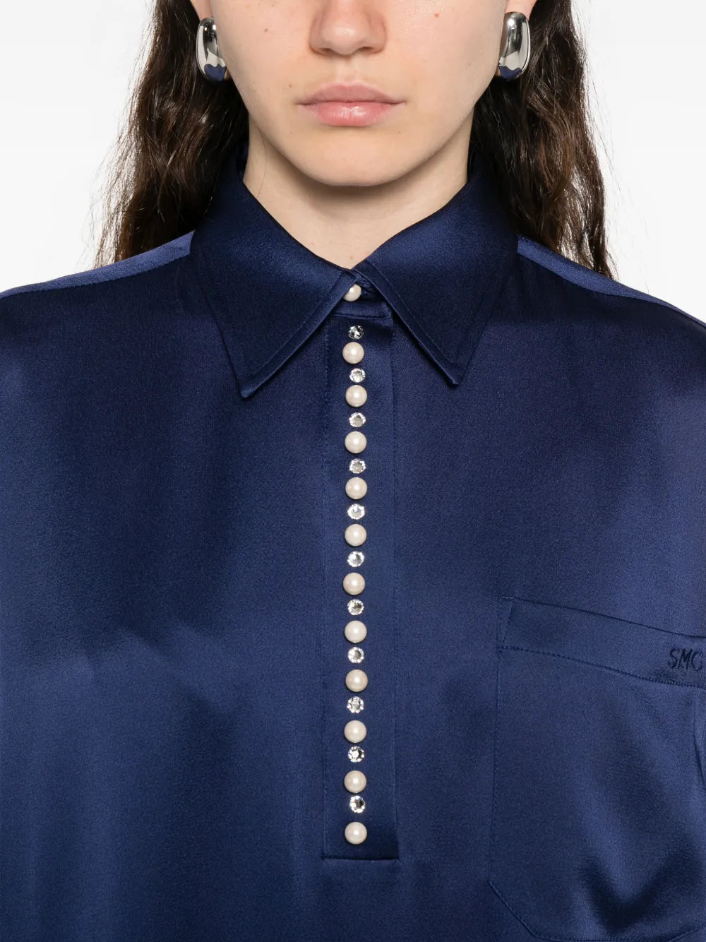 Stella Mccartney Buttoned Pocket Midi Dress