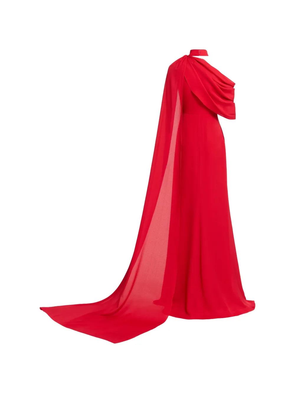 Elie Saab One Shoulder Maxi Dress