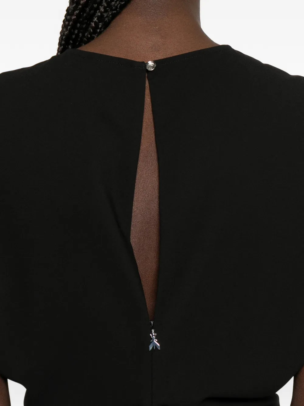 Patrizia Pepe Crew Neck Midi Dress