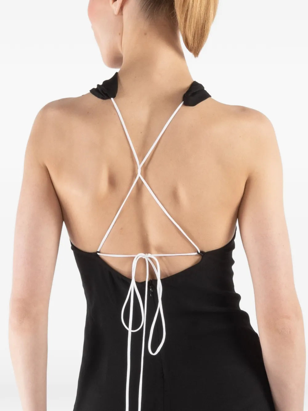 Kallmeyer Cross Neck Dress