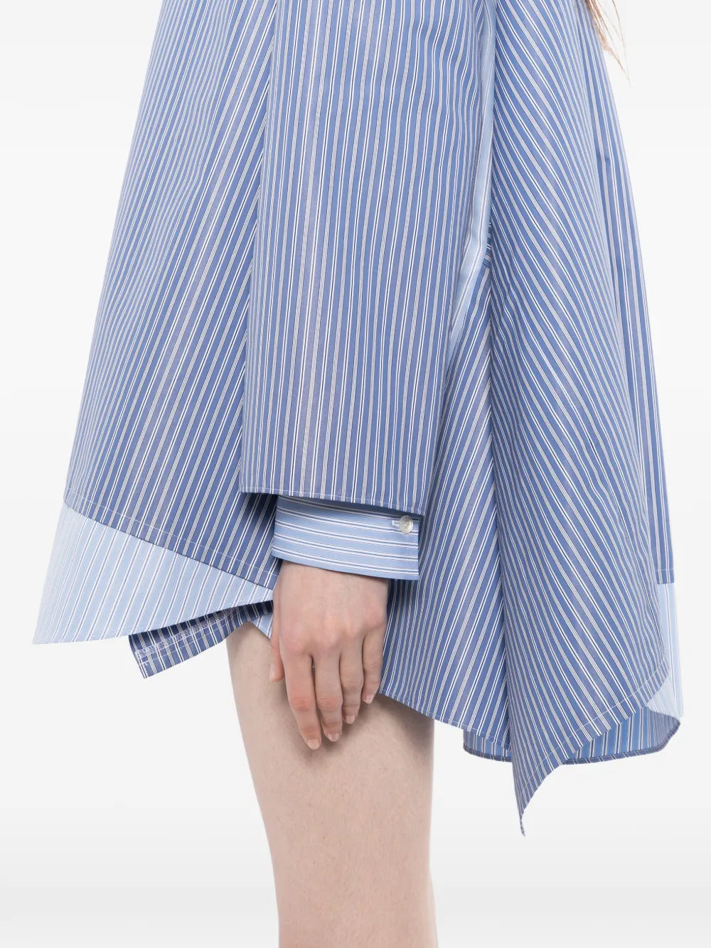 Sacai Striped Pocket Poplin Shirt