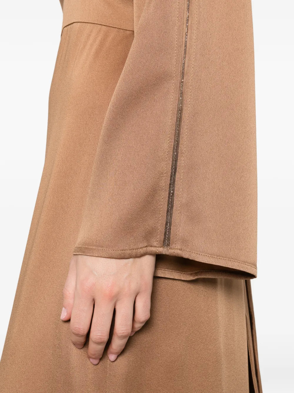 Fabiana Filippi V Neck Embellished Maxi Dress