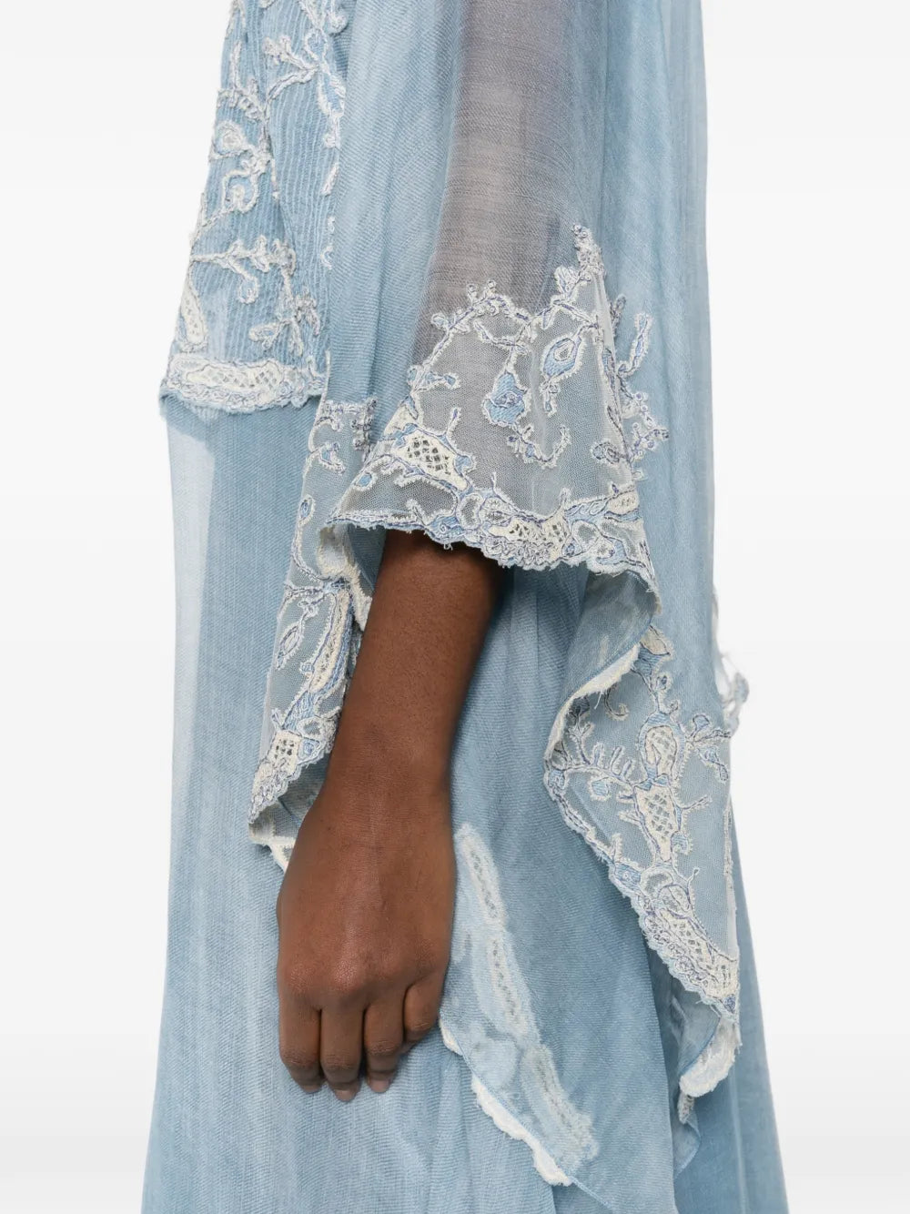 Ermanno Scervino Embroidered Maxi Dress