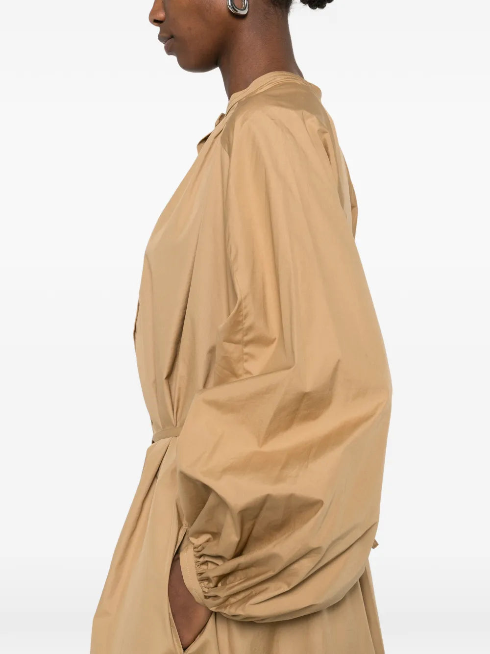 Loulou De Saison Gathered Sleeve Dress