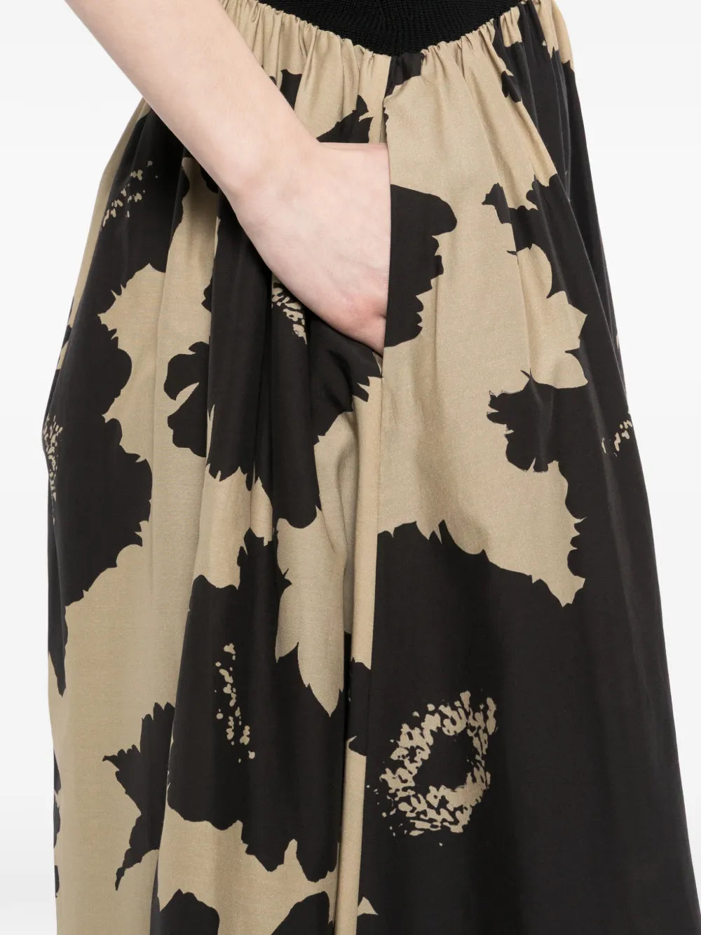 Less Floral Print Dress