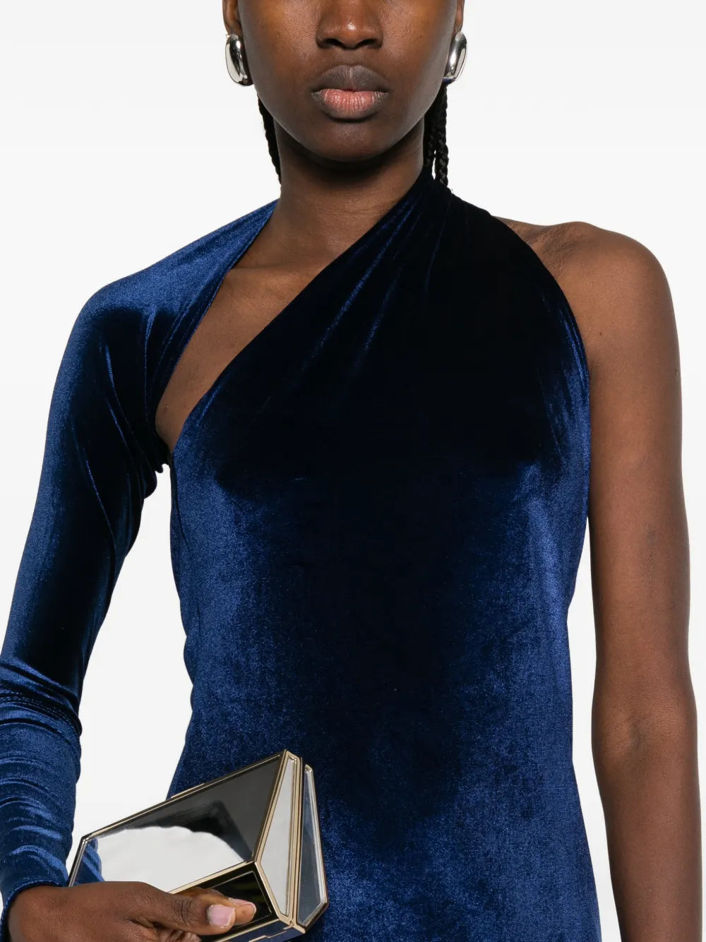 Atu Body Couture One Shoulder Maxi Dress