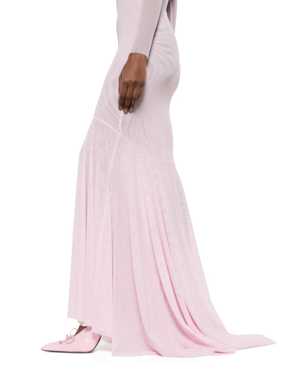 Atu Body Couture Long Sleeved Mermaid Maxi Dress