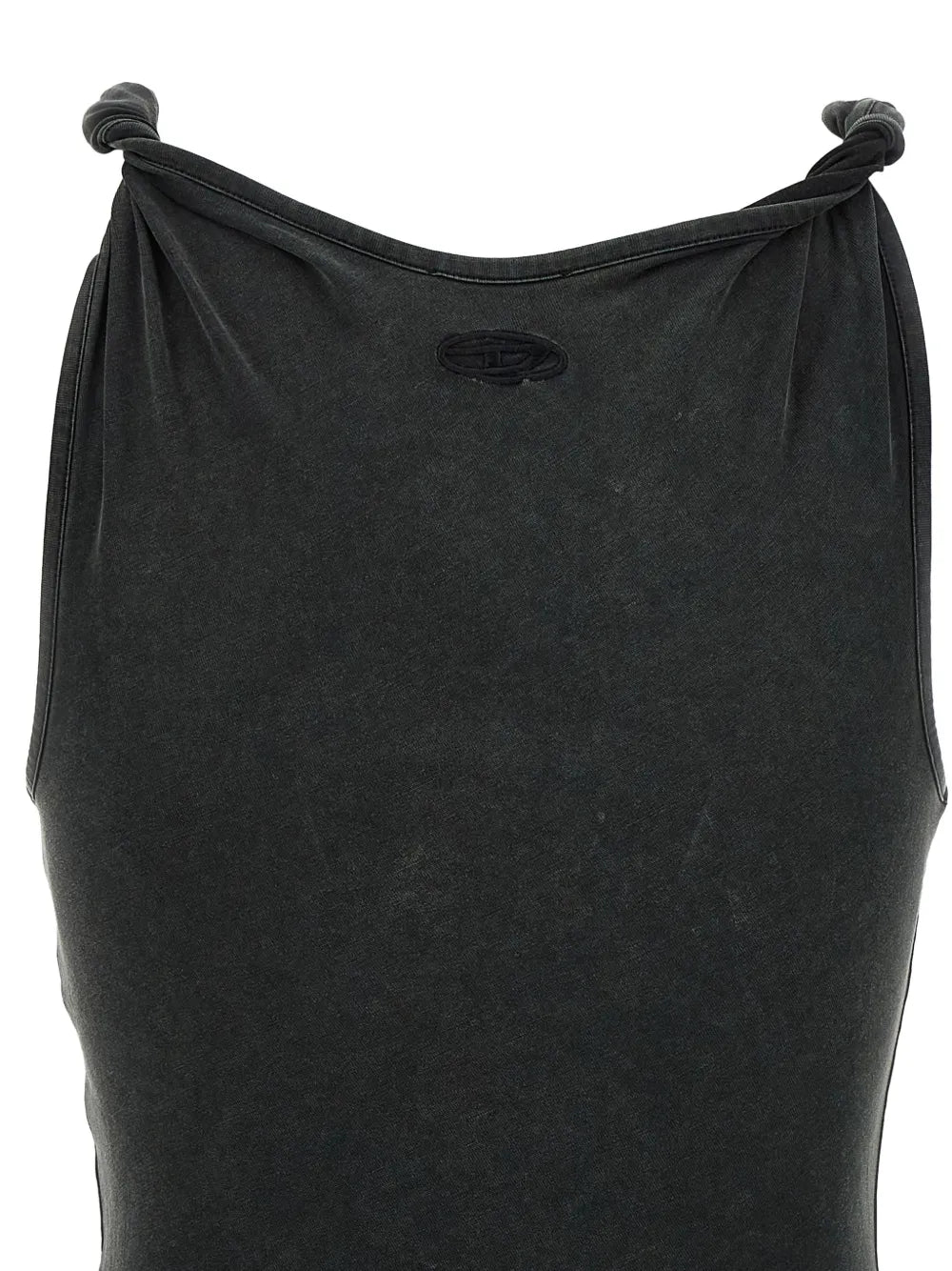 Diesel D Estiga S1 Rolled Strap Delave Effect Dress