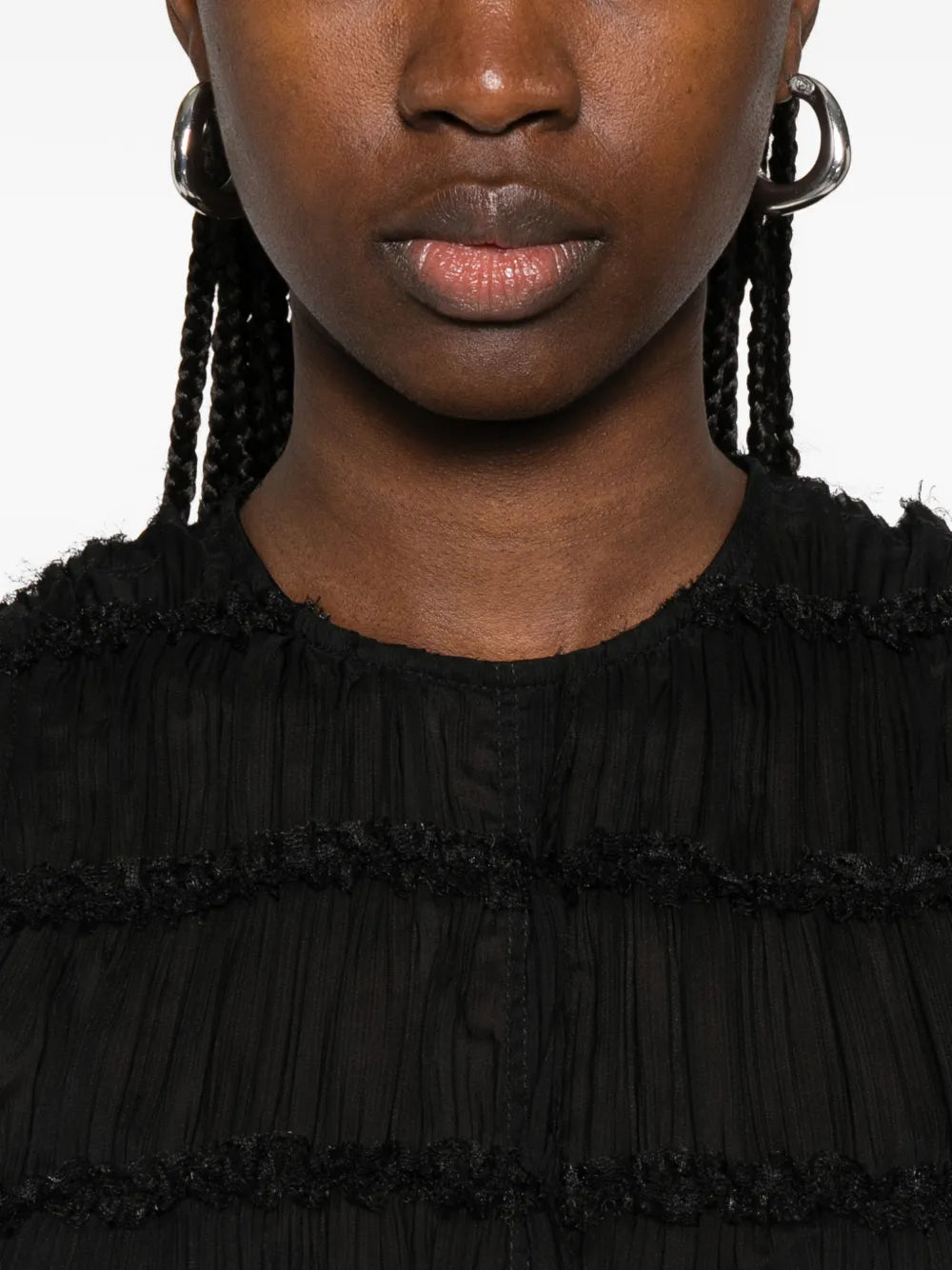 Song For The Mute Ruffled Midi Dress Set Of Two